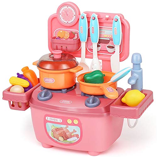 Little Chef‘Kitchen Spielset Delights Spielküche, Kinder Küche Spielset, Küche Spielzeug mit realistischen Lichter…