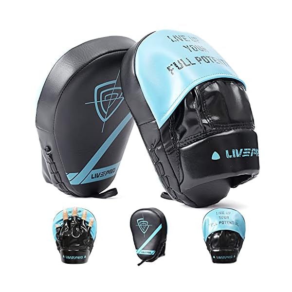 LIVEPRO-Boxing-Punch-Mitts-Hand-Focus-Pad-Kids-Taekwondo-Sparring-Kick-Training-Target-Kickboxing-Knuckle-Strike-Box-Gloves-Punching-Equipment LIVEPRO Boxing Punch Mitts Hand Focus Pad, Kids Taekwondo Sparring Kick Training Target, Kickboxing Knuckle Strike Box Gloves Punching Equipment