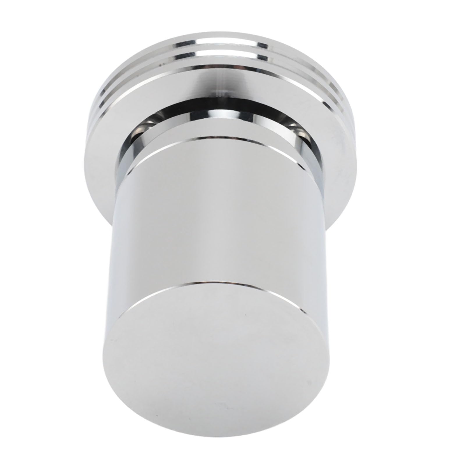 Hidyliu Piedini per Supporto per Altoparlanti Antivibranti Lega di Alluminio per Altoparlanti Amplificatori Giradischi Lettori CD 1 Set Argento