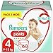 Pampers Couches-Culottes Taille 4 (9-15 kg), Premium Protection, 160 Couches-Culottes Bébé, Pack 1 Mois, Notre N°1 Pour La Protection Des Peaux Sensibles