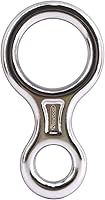 NewDoar Figure 8 Descender 35KN - Aircraft Aluminum Rappel Device for Climbing, Mountaineering, Rescue & Caving