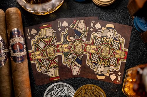 Naipes Kings Wild Project Maduro Gold Standard miniatura 4