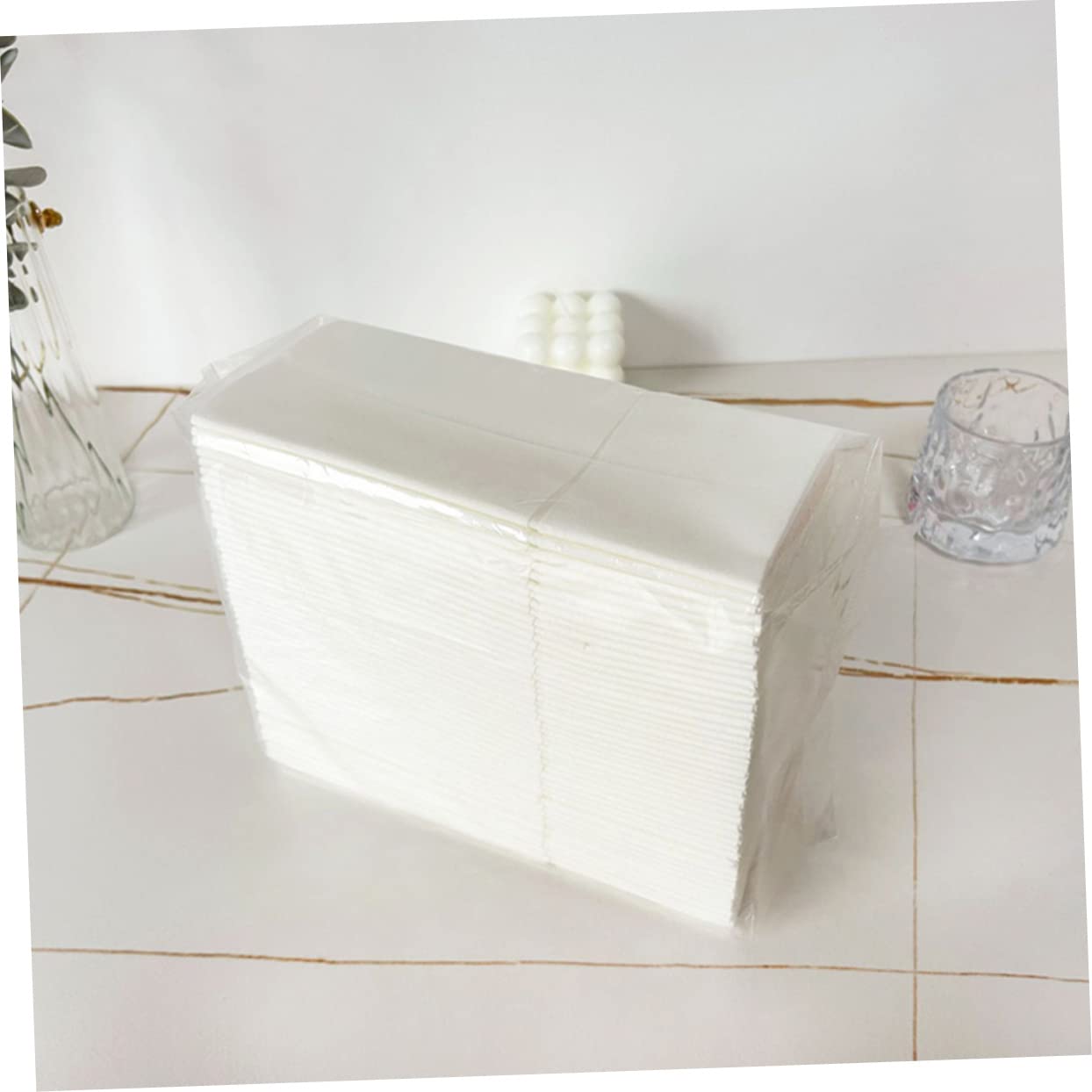 Servilletas de Papel Gruesas 50 Uds 40x40 Cm Engrosadas para Mesa de Comedor Fiestas Bodas Decoración Hogar Seguro y Desechable