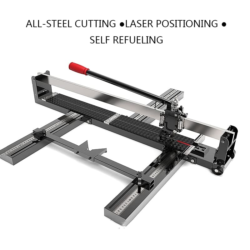 800mm High-Precision Floor Tile Cutting Machine, Positioning, Manual Pulling And Scribing Ceramic Tile Push Knife Cutter,DIY Tools