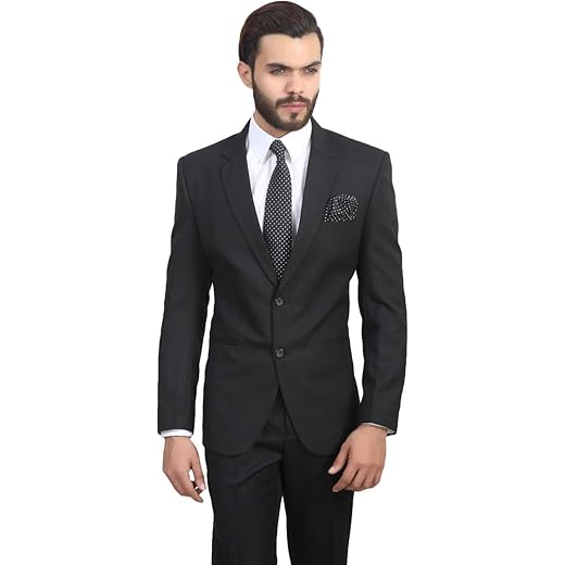 MANQ Mens Slim Fit Blazer