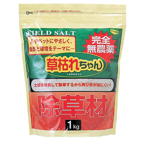 (4個まとめ売り) 後藤 除草材「草枯れちゃん」1kg 877364