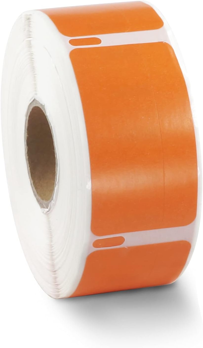 BETCKEY Colored Labels Compatible with Dymo 30330 (3/4" x 2") Small