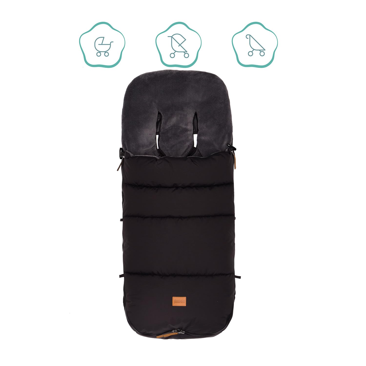 Saco para Pies Invierno Kinley Negro