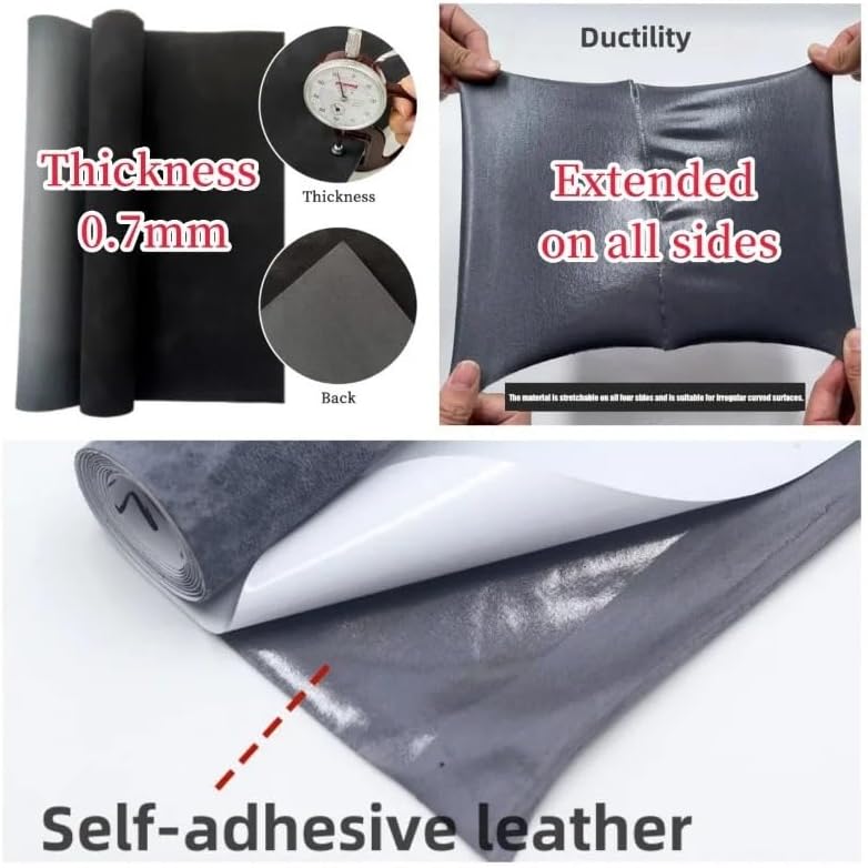 Van Carpet Lining - Self-Adhesive Suede Sticker Patches for Car Interior Upholstery Decor, Repair & DIY Auto Renovation(Wine red,50x150cm)