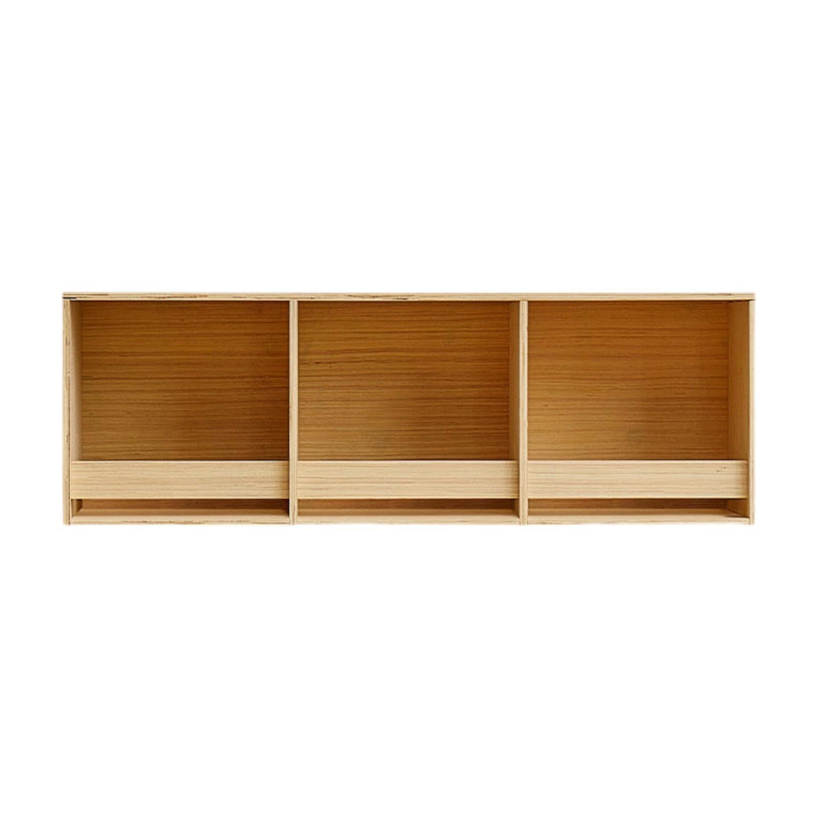 Caja de Cría de Madera para Periquitos, Comedero para Pájaros, Nido de Madera para Palomas, Pinzones, Canarios Y Periquitos, 3 Cuadrículas de 90 Cm X 30 Cm