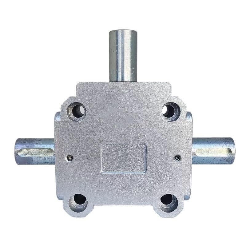 Mechanical Steering 1pcs 2.5 Module 16 Teeth Bevel Gear Gearbox 20mm Diameter Three Shaft Steering Commutator 90 Degree Steering Gearbox Direction Transmission