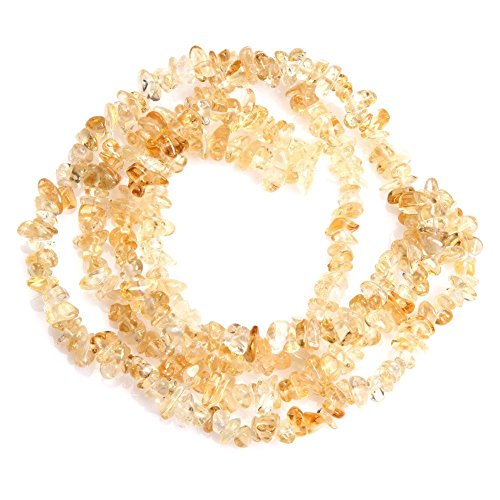 Image of 5-8mm Citrine Crystal Chips Natural Chip Stone Beads for Jewelry Making