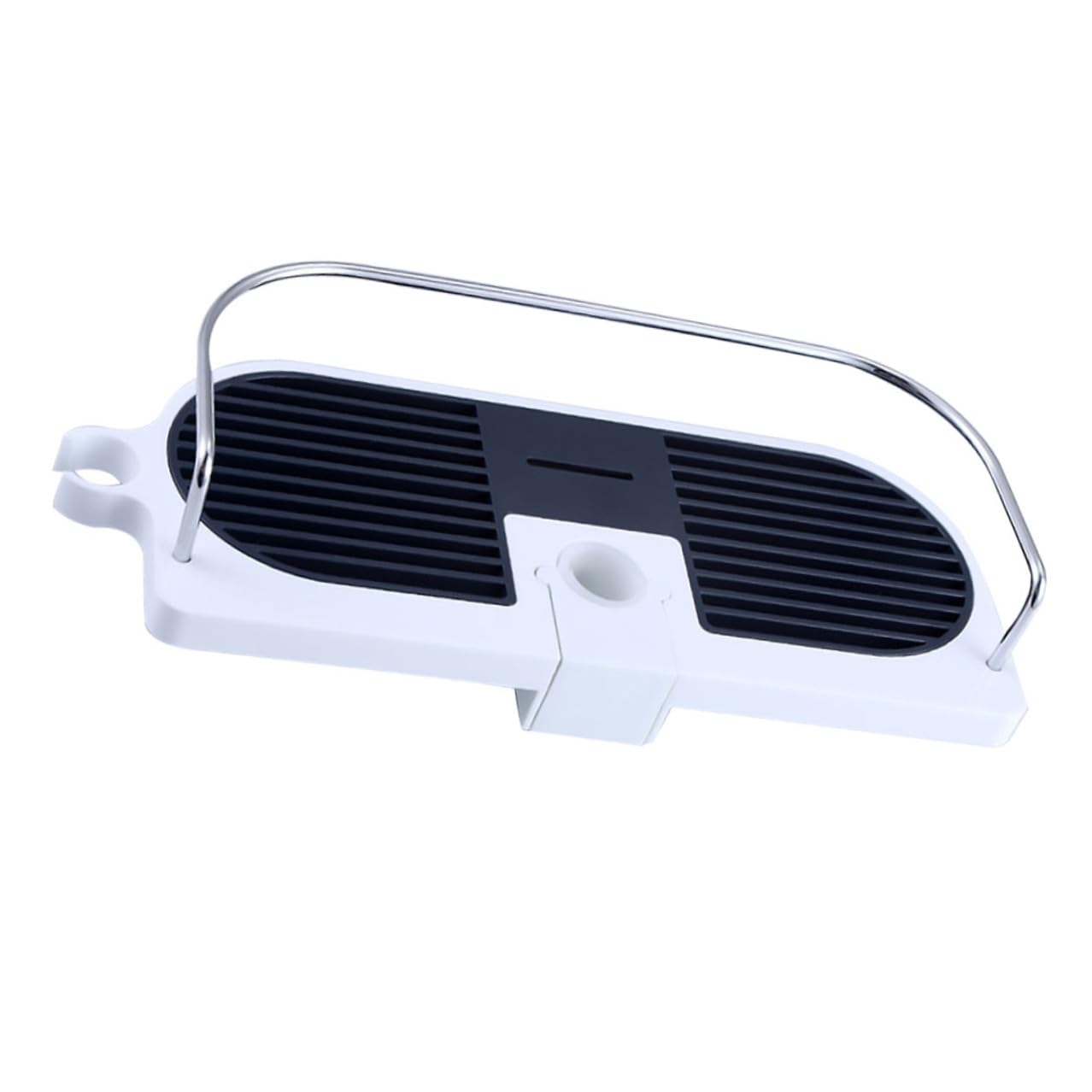 jojofuny Mensola Doccia Facile da Pulire in Abs e Inox senza Foratura Supporto Regolabile e Rimovibile per Bagno per Casa