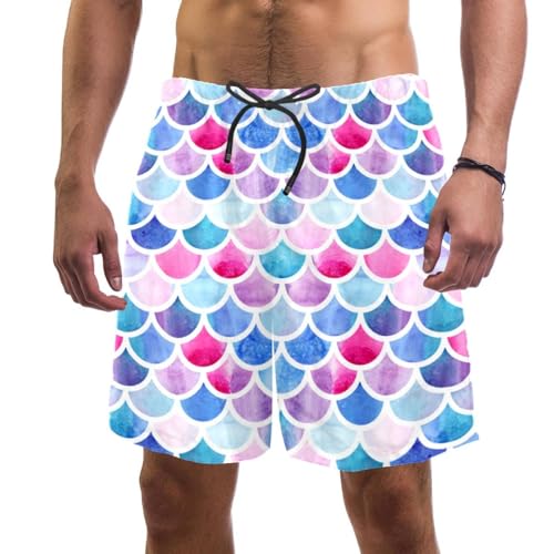 Short de bain homme sirène contre humidité de plage