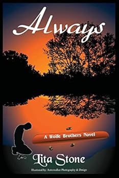 Paperback Always - Large Print: A Wolfe Brothers Novel Book