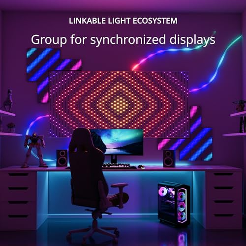 Kit de extensión Twinkly Line Tira LED RGB adhesiva magnética 1.5 m miniatura 5