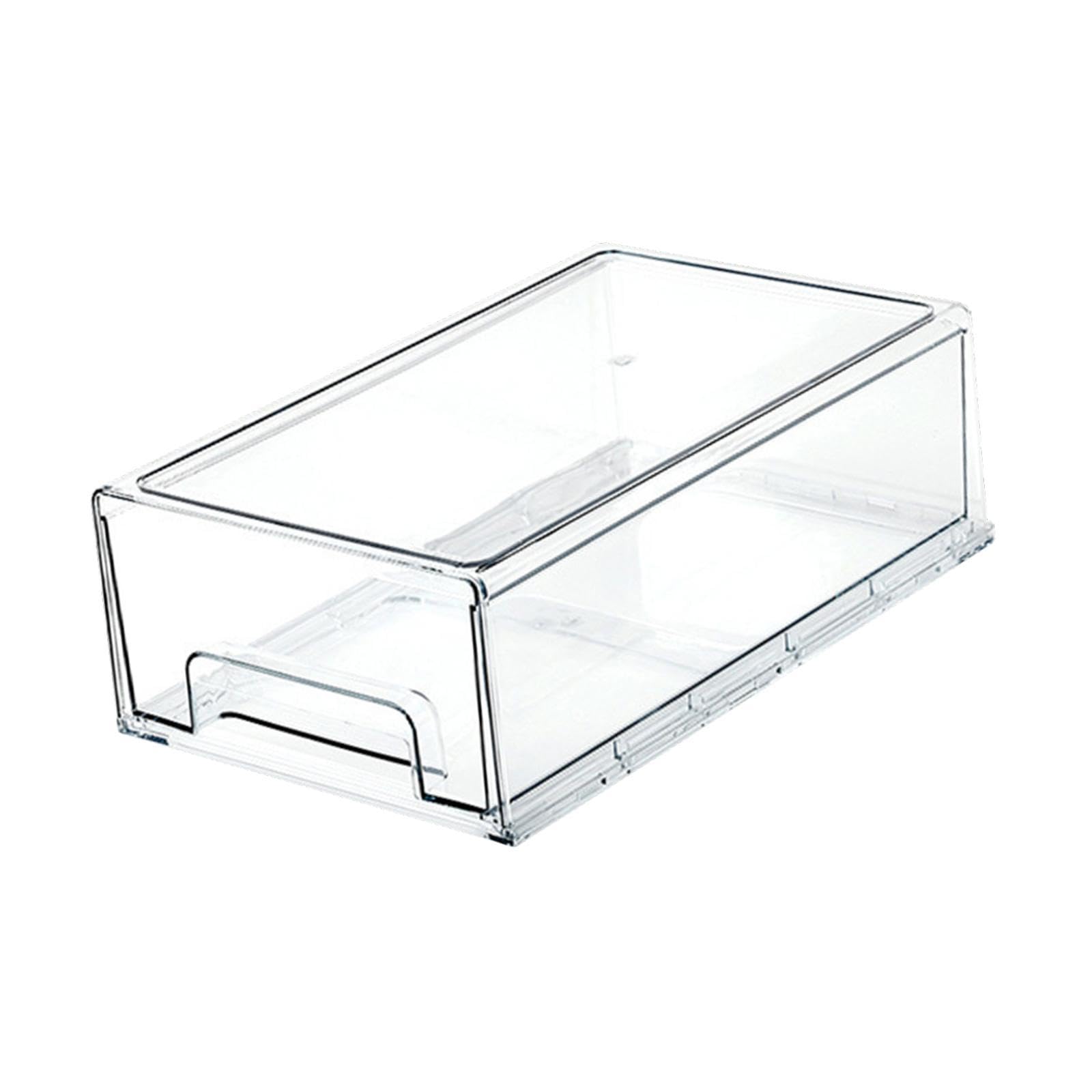 LOVIVER Kühlschrank-Organizer-Behälter, Aufbewahrungsbox für die Küche, multifunktionaler Kühlschrank-Organizer-Schubladenbehälter, für Eier, Obst, groß