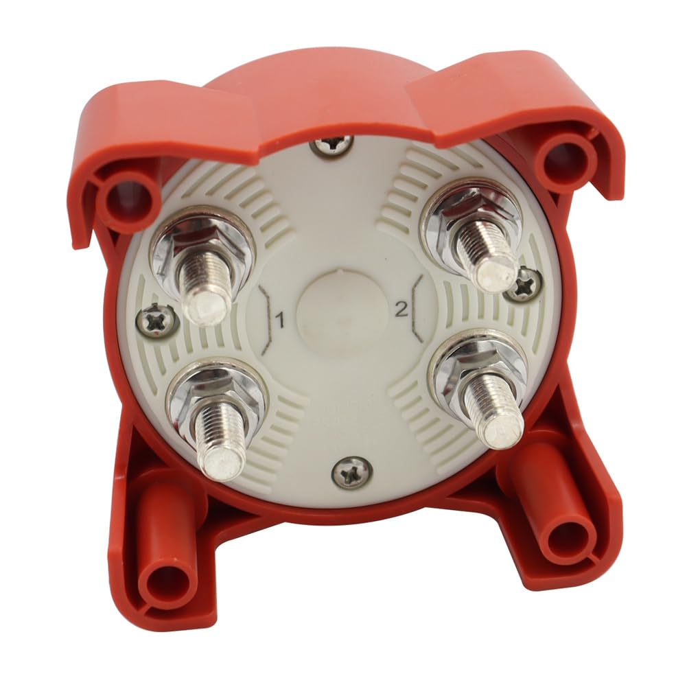 5511E Dual Circuit Plus Isolateurs d'interrupteur rotatif de batterie 12 V-32 V 350 A Série E pour voiture, bateau, bateau rapide, installation facile