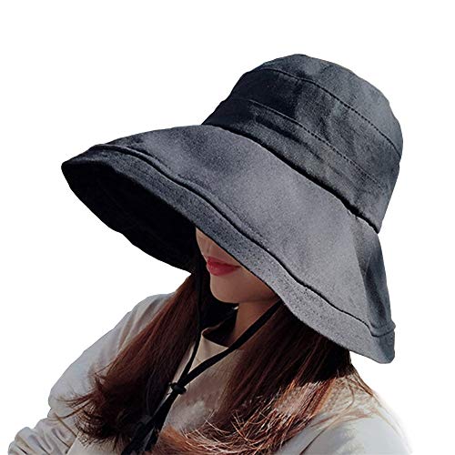 MAKFORT Sonnenhut Damen Weich Faltbarer...