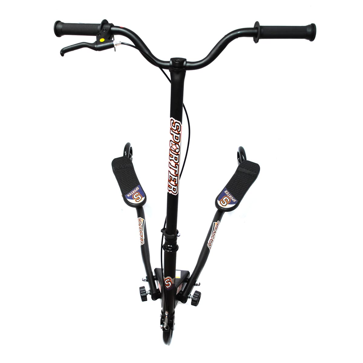 Trottinette double à 3 roues Capacité de charge 100 kg