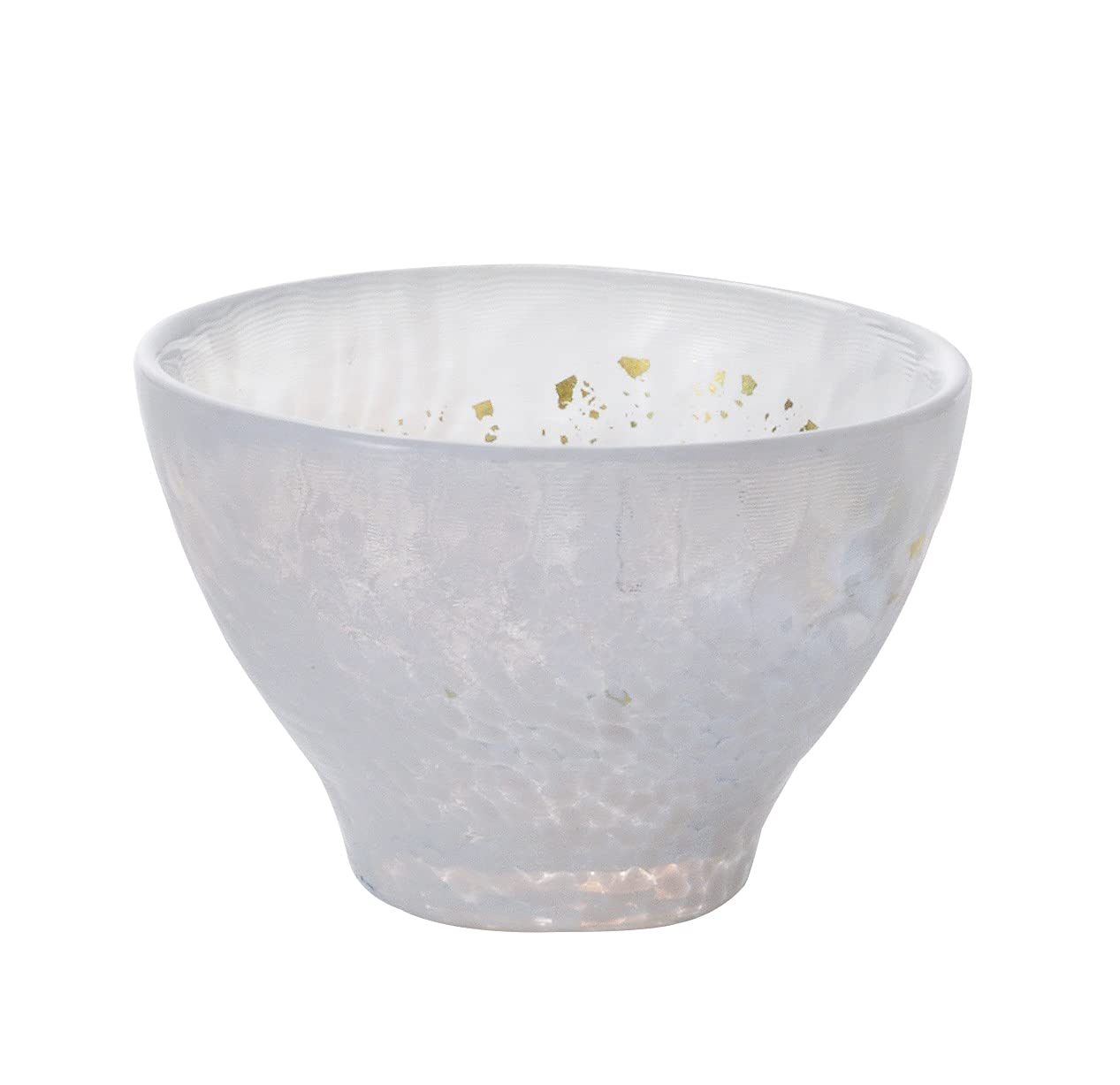 Aderia Tsugaru Vidro Transparent Sake Cup 2.8oz Glass Ochoko Japan