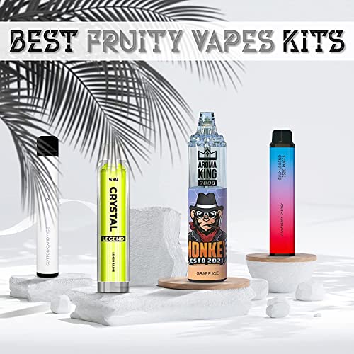 SELECT-VAPE-CLUB-Sky-Crystal-Legend-Disposable-Vape-4000-Puffs-No-Nicotine-2ml-Cartridge-Capacity-Fruity-Flavours-E-Cigarette-Draw-Activated-Vape-Pen-Disposable-E-Cigarette-Cherry-Kla