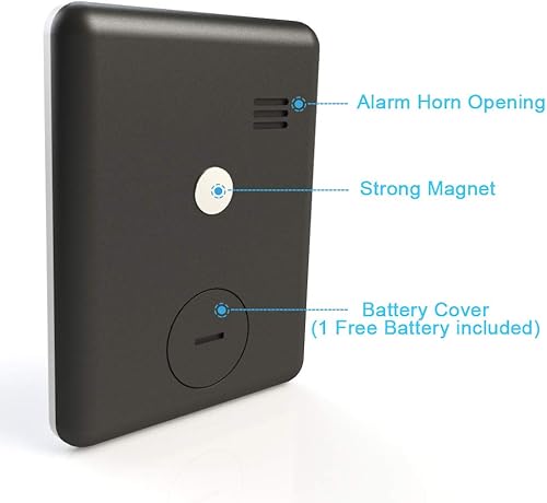 Miniatura 3 de Attom Tech - Temporizador de cocina ultra delgado, pequeño, digital con alarma y parte trasera magnética para cocinar, hornear, deportes, siesta,