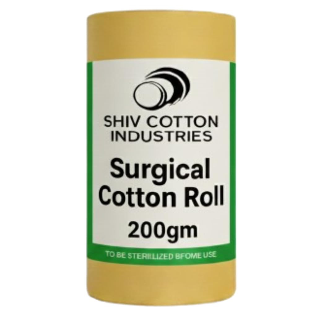 Surgical Cotton Roll, 200gm, Medical-Grade, Absorbent, Hygienic, Multipurpose for Medical Use, Wound Care, Baby Care, Beauty Salons (RR200GM8)-picture-18