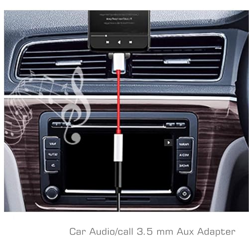 Image of BigPlayer Type-C to 3.5mm Audio Jack Adapter | USB-C to AUX Converter Cable for OnePlus, Samsung, Xiaomi, Pixel | Noise-Cancelling Headphones Support | Hi-Fi Stereo DAC Audio Connector