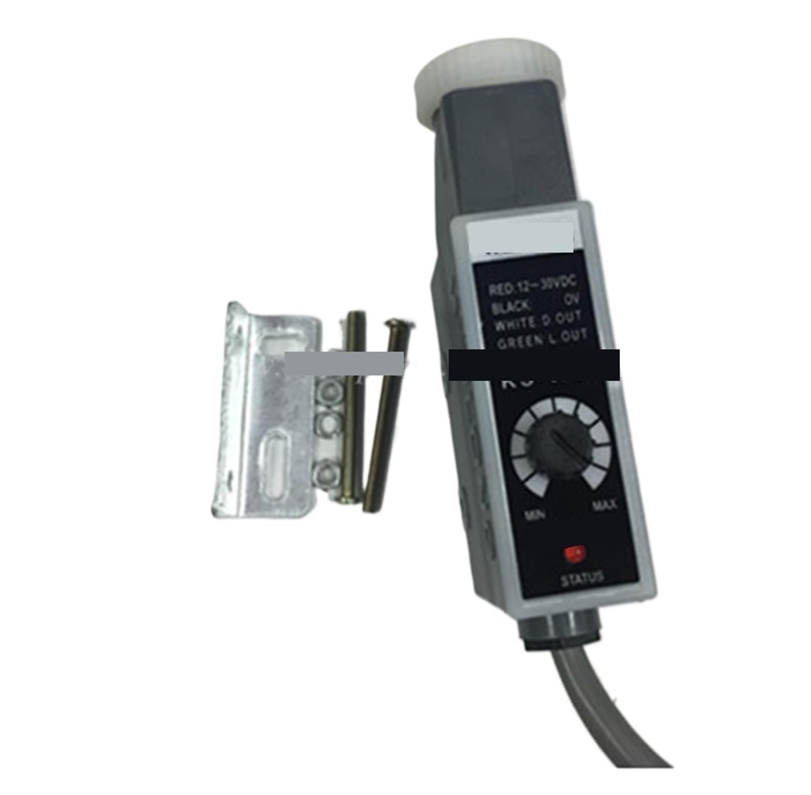 JJKKOZVQF 1PC Color Code Sensor KS-W23 (White Light Source) NPN Photoelectric Switch Sensor Replace KS-C2W