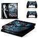 FENGLING Adesivi Game of Thrones per PS4 Skin Vinilo PS 4 Skin per Console Playstation 4 e Decalcomania per Due Controller