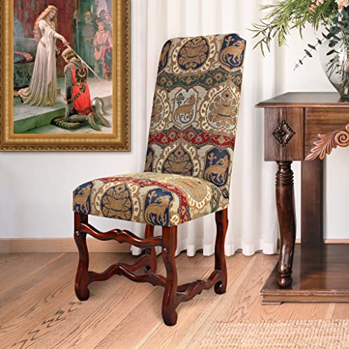 Design-Toscano-Chateau-DuMonde-Coat-of-Arms-Dining-Side-Chair Design Toscano Chateau DuMonde Coat of Arms Dining Side Chair