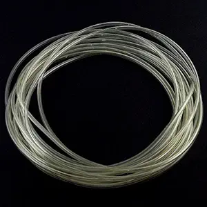 Shomy 16ft(5m) Color Clear 6mm(OD) x 4mm (ID) PU Air Tubing Pipe Hose