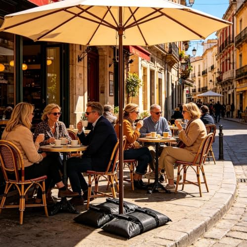 Bolsas de arena para toldo y carpas de jardín impermeables 4