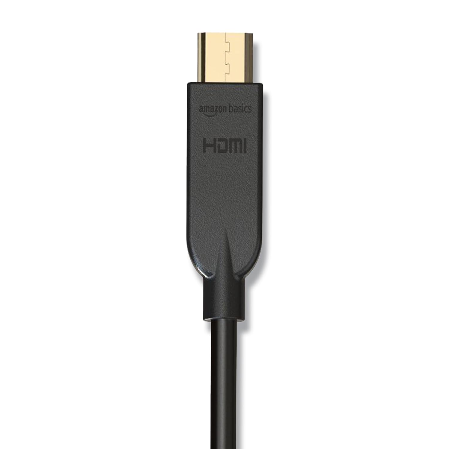 Amazon Basics High Speed HDMI Cable (Gold-plated, A Male to A Male) - Supports 4K @60Hz and Audio Return, (Laptop, Tablet, Mp3, Gaming Device, Black) 10 Feet