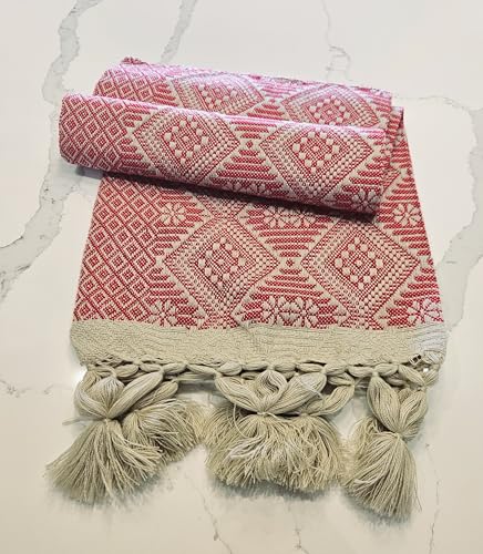 Mexican Handmade Diamonds Rebozo Shawl3