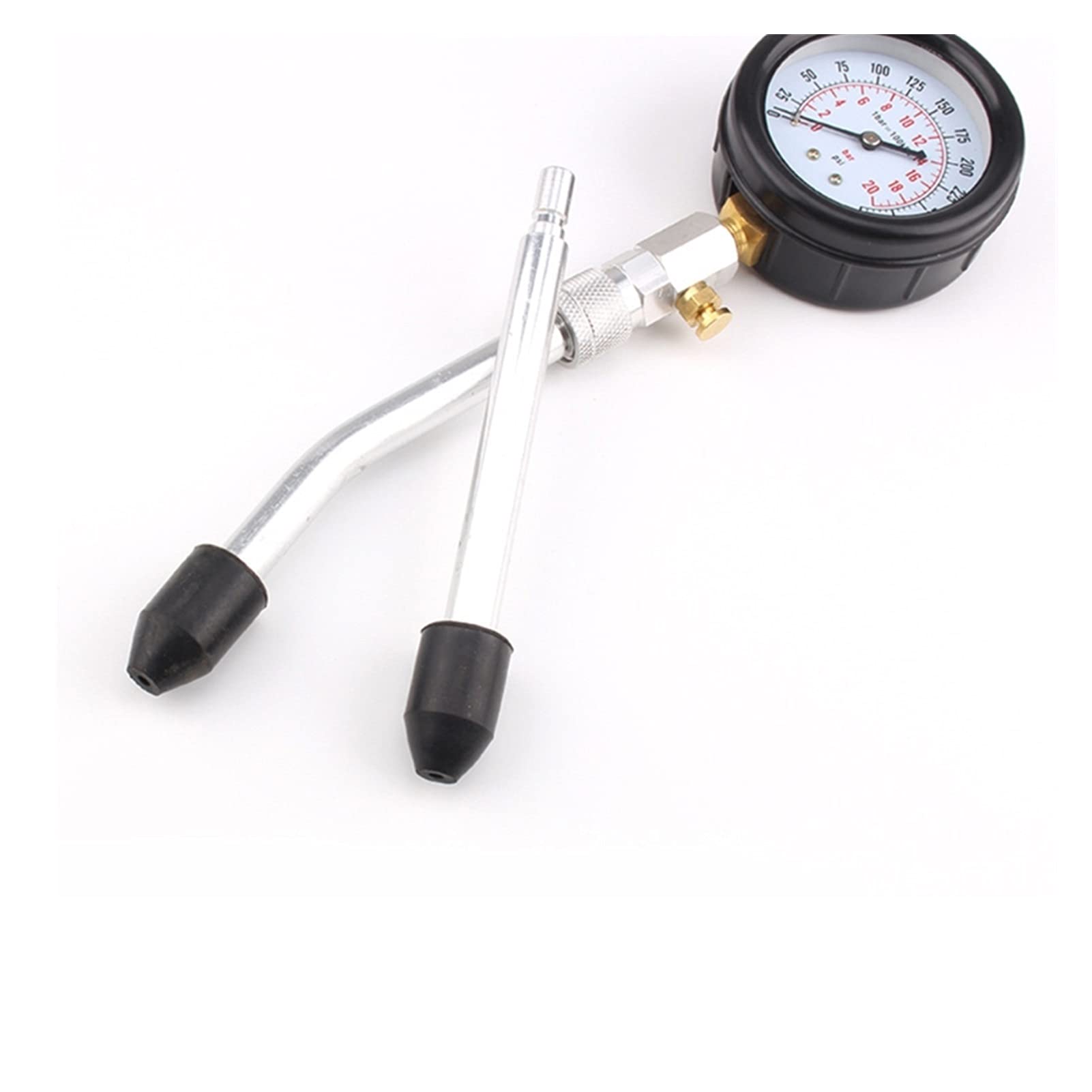 Kit de probador de compresión de Cilindro de Motor de Gasolina, Herramienta automotriz, medidor de presión, Kit de probador, Coche, Motocicleta