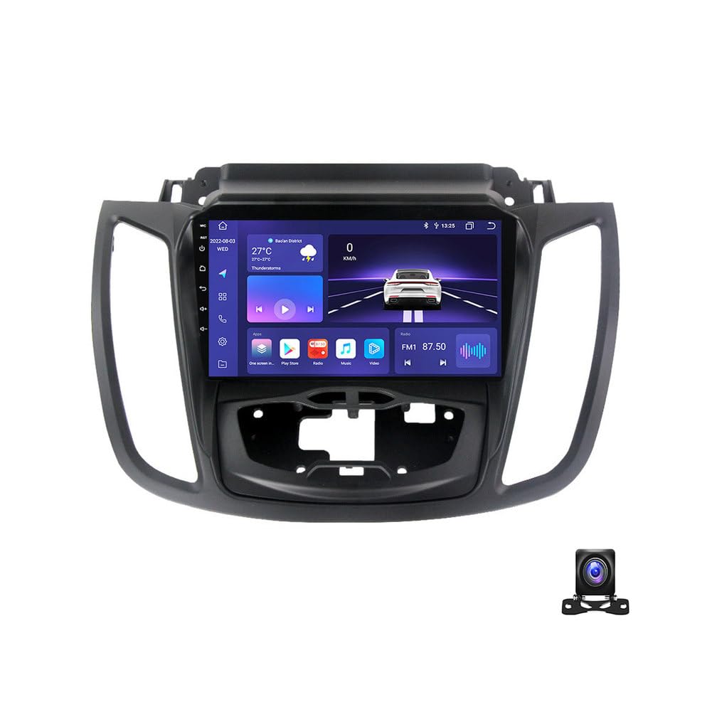 Écran Tactile Autoradio Carplay Ford Kuga, Caméra Recul DSP