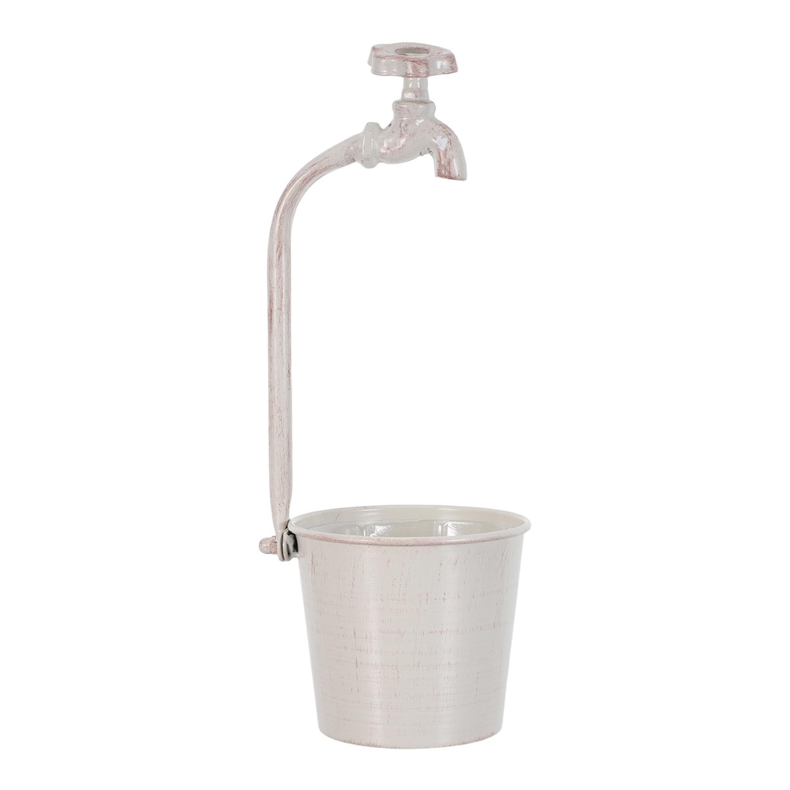 Support pour plantes en métal et jardinière vintage Yardenfun
