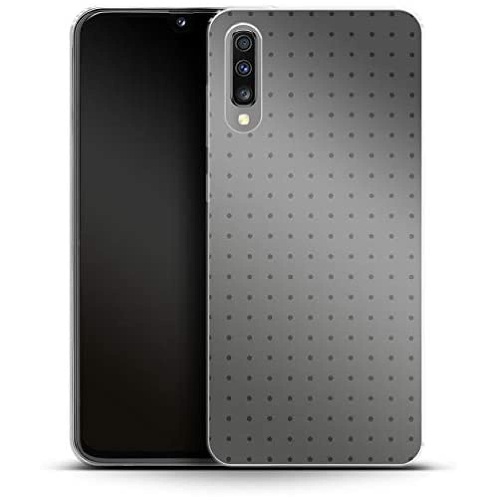 Smartphone Silicone Mobile Phone Case Dot Grid Grey Samsung Galaxy A50