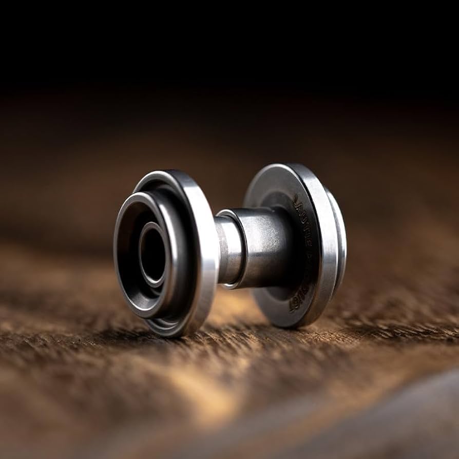 EDC LAUTIE コイン型　メタルトイ Lautie edcメタルフィジェットスピナー、noizシリーズ、大人の