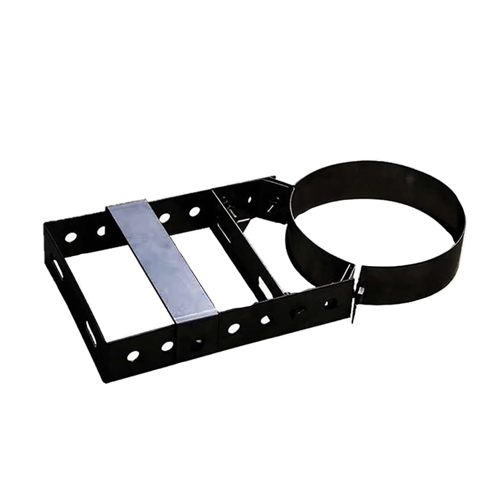 Support de conduit cheminée inox Φ180 collier mural distance 15cm