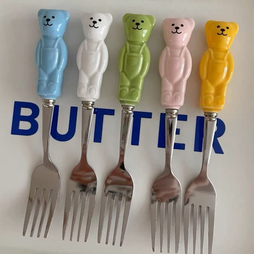 【くまさん】フランスアンティーク⭐️テーブルフォーク　テーブルスプーン　５ くまさん】フランスアンティーク⭐️テーブルフォーク テーブル