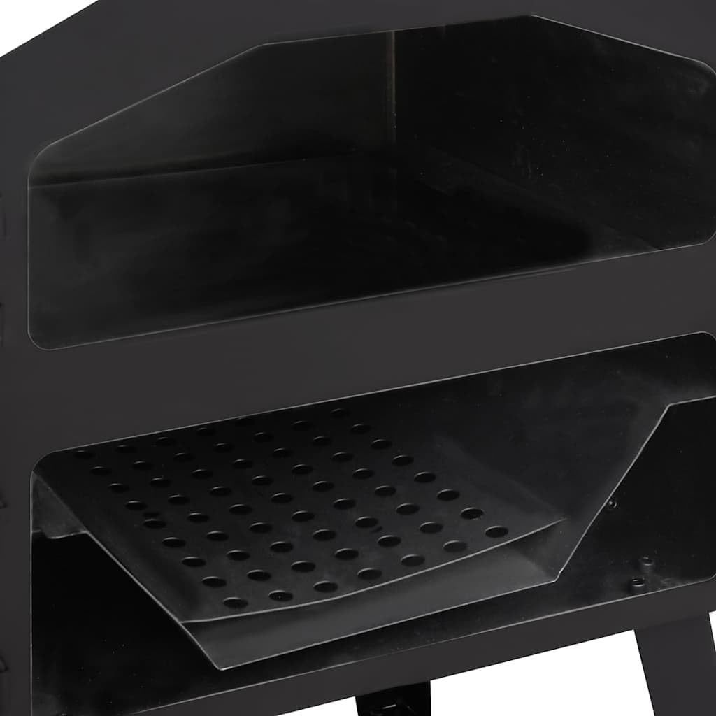 Piec do pizzy outdoorowy węgiel drzewny z 2 kamieniami szamotowymi