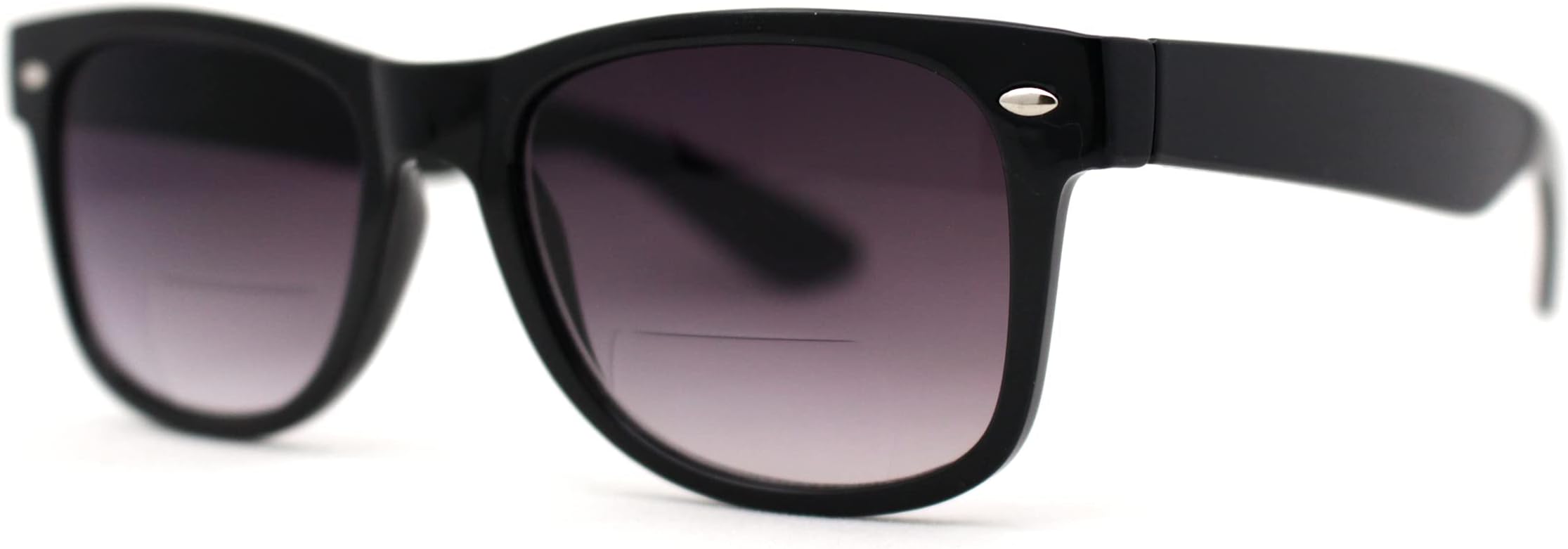 Retro Horn Rim Multi 3 Focus Progressive Reading Sunglasses