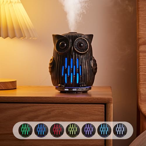 Difusor aromático eléctrico cerámico ALIEYE búho 200 mL miniatura 3