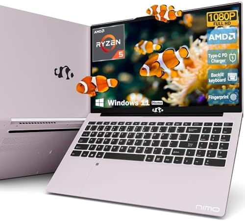 NIMO 15.6" IPS FHD-Gaming-Laptop,AMD Ryzen 5 6600H 20GB DDR5 RAM ...
