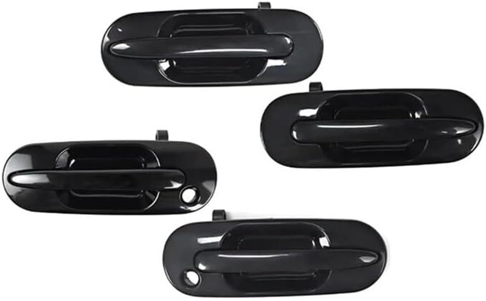 Glymzoi One Color Car Exterior Door Handles Car Exterior Door Handle For Cr-V For Crv 1997-2001 Front Rear Outside