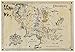 Póster de «El Señor de los Anillos» de GB Eye, Mapa pergamino, 65 x 3.5 x 3.5 cm