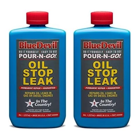 BlueDevil Products 49499 Oil Stop Leak - 8 Ounce (Pack of 2) Cover